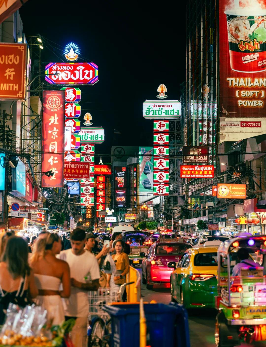 三灶唐人街夜市街景